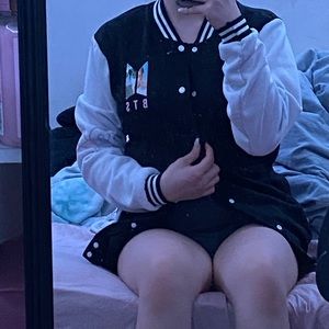 - ̗̀ BTS Jimin Sports Sweater  ̖́-